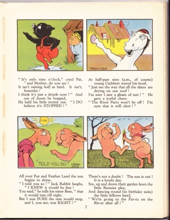 #0024  Rare Liverpool Echo 'Further Adventures of Curly Wee' Annual, circa 1951