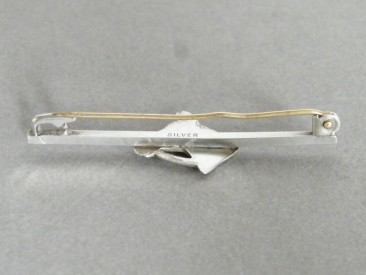 #0847 Silver Horse Tie Pin or Bar Brooch, circa 1930s   **SOLD** through our Liverpool shop 2016