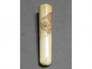 #1400 Japanese Ivory Cheroot or Cigar Holder, Meiji period (1868-1911) **SOLD** through our Liverpool shop December 2016