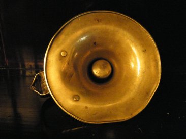 #1484  Arts and Crafts Brass Chamberstick,  circa 1880 - 1910  **Sold**  2018