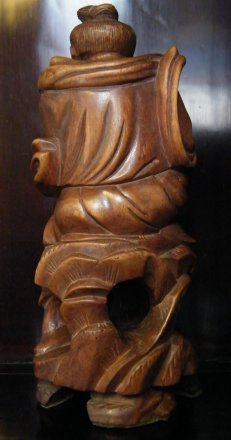 #1852  Chinese Export Hardwood Carving, circa 1880-1910