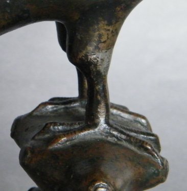 #1818  Very Rare Early 17th Century Chinese Bronze Parrot Incense Burner,   **Sold** to Taiwan July 2022