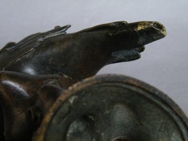 #1818  Very Rare Early 17th Century Chinese Bronze Parrot Incense Burner,   **Sold** to Taiwan July 2022