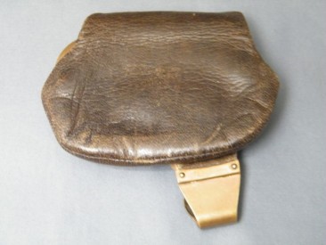 #0641 Victorian Gentleman's Leather Coin Purse, circa 1898 **SOLD** through our Liverpool shop October 2017