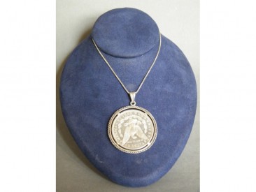 #1071 .900 Silver 1881 "Morgan" Dollar Pendant from the U.S.A. **SOLD**