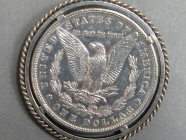 #1071 .900 Silver 1881 "Morgan" Dollar Pendant from the U.S.A. **SOLD**