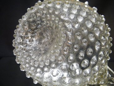 #1763 Large Victorian "Hobnail" Blown Glass Water Jug by Hobbs & Brukunier (U.S.A.), circa 1886  **SOLD**  October 2019