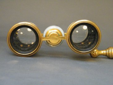 #1780  Pale Blue Guilloché Enamelled Opera Lorgnette Binoculars retailed by Asprey,  London circa 1900 **SOLD** August 2021