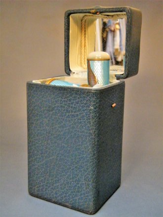 #1780  Pale Blue Guilloché Enamelled Opera Lorgnette Binoculars retailed by Asprey,  London circa 1900 **SOLD** August 2021