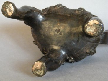 #1754  Rare Chinese Ming Dynasty Bronze "Immortals" Censer  (1368-1644) **Price on Request**