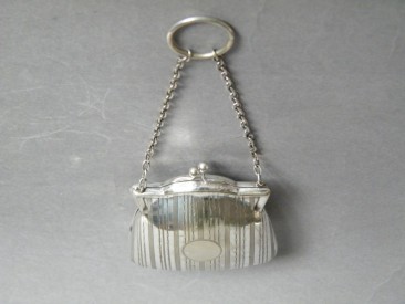 #0717 Silver Plated Ladies Evening Purse, circa 1900-1930 **SOLD**