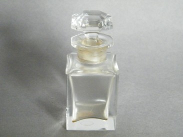#1292 Cut Glass Baccarat Crystal Perfume Bottle, circa 1895-1910  **SOLD** November 2017