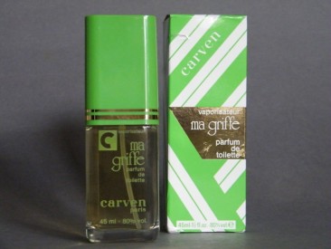 #0765 Carven "Ma Griff" Eau de Cologne, circa 1970s  **SOLD**  through our Liverpool shop 2016