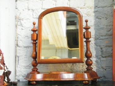 #1224 Mid Victorian Mahogany Ladies "Toilet" Mirror, circa 1860-1880 **SOLD** 2019