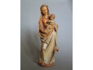 #1486 Finely Carved Madonna and Child, circa 1920s **SOLD** through our Liverpool shop