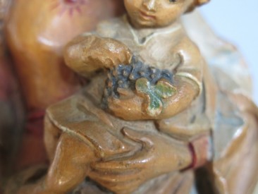 #1486 Finely Carved Madonna and Child, circa 1920s **SOLD** through our Liverpool shop