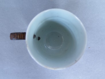 #1483  Chinese Export Porcelain Coffee Cup, Yongzheng (1723-1735) **SOLD**  July 2018