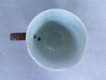 #1483  Chinese Export Porcelain Coffee Cup, Yongzheng (1723-1735) **SOLD**  July 2018