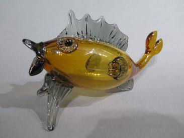 #1594  Venetian Glass Fish, circa 1955 - 1975