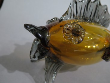 #1594  Venetian Glass Fish, circa 1955 - 1975