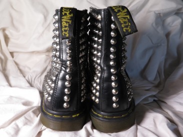 #1588  Studded Dr Martens Air Wair Boots    **SOLD** June 2017