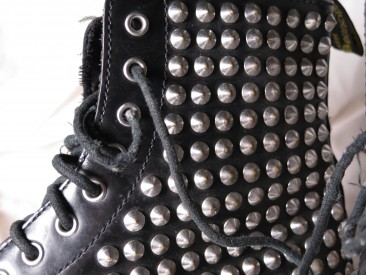 #1588  Studded Dr Martens Air Wair Boots    **SOLD** June 2017