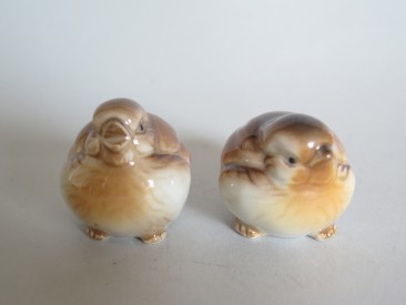 #1591  Lomonosov Porcelain Birds from U.S.S.R., circa 1960s  **SOLD** through our Liverpool shop May 2017