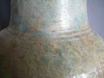#0608  Large Chinese Han Dynasty Hu Vase (206 BC to AD 220)