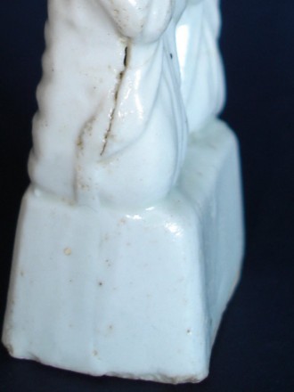 #0074  Rare 18th Century Dehua Blanc de Chine Chinese Export Figure Group  **Sold to Spain** - August 2008 售至西班牙 - 2008年8 月