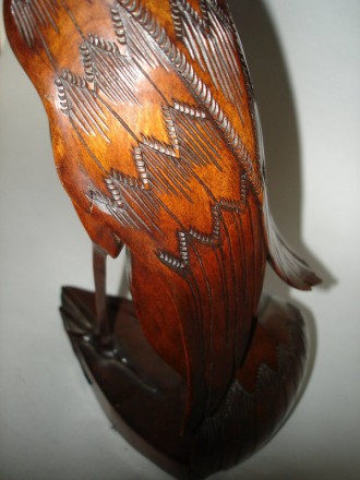 #0051 19th/Early 20thCentury Carved Indonesian Bird "Sold" to Netherlands - November 2007 售至荷兰 - 2007年