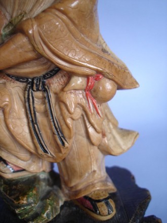 #0111 19th Century Chinese Soapstone Carving Shou Xing **Sold** November 2008 已售出 - 2008年11月