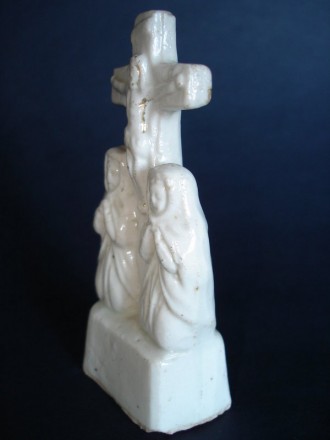 #0074  Rare 18th Century Dehua Blanc de Chine Chinese Export Figure Group  **Sold to Spain** - August 2008 售至西班牙 - 2008年8 月