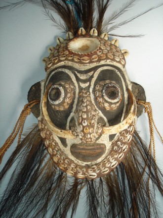 #0202 Sepik River Mask from Papua New Guinea, circa 1970s