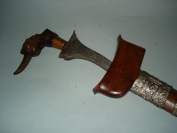 #0169  Malayan "Kingfisher" Kris with Pamir Blade , 19th/20th Century **Sold** to Malaysia