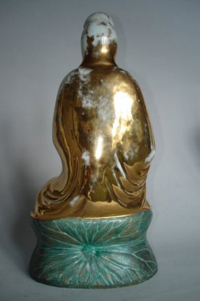 #0149  Chinese Porcelain Guanyin - Republic Period  circa 1920-1940  **Sold** through our Liverpool shop - July 2009 利物浦店内售出 - 2009年7月