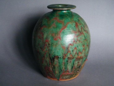 #0547  Large Studio Pottery Vase by Trevor Corser   ** Sold**  to Japan - January 2016