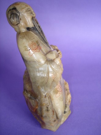 #0124 18th/19th Century Chinese Soapstone Carving of Zhong Hanli **Sold** to Taiwan - May 2011 售至台湾 - 2011年5月