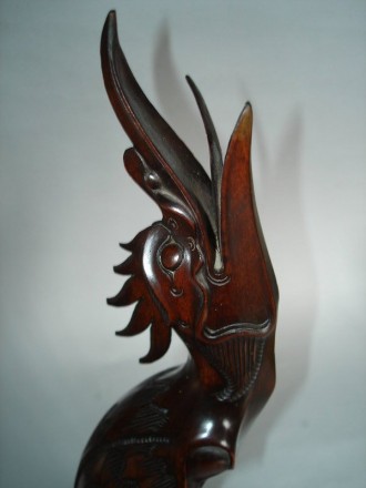 #0051 19th/Early 20thCentury Carved Indonesian Bird "Sold" to Netherlands - November 2007 售至荷兰 - 2007年