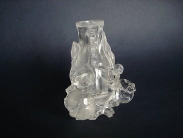 #0106 18th Century Chinese Rock Crystal Sculpture **Sold** 售至中国  to China