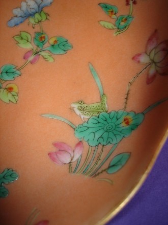 #0135  Very Rare Chinese Imperial Dish - Xianfeng Reign (1851-1861) **Price on Request""
