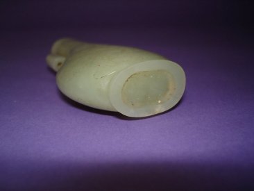 #0010  Chinese Celadon Jade Arrow Vase - 18th/19th Century **Sold** November 2007 售至英国 - 2007年11月