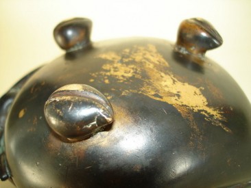 #0078  16th/Early 17th Century Chinese Bronze Water Pot   **Sold to China** - May 2009 售至中国 - 2009年5月