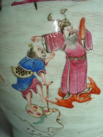 #0197  Large Chinese Falangcai Vase - Daoguang Reign (1821-1850) **Sold** through our Liverpool shop - September 2012 利物浦店内售出 - 2012年9月