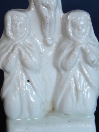 #0074  Rare 18th Century Dehua Blanc de Chine Chinese Export Figure Group  **Sold to Spain** - August 2008 售至西班牙 - 2008年8 月