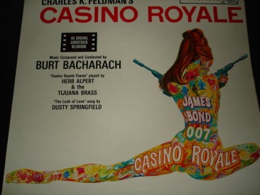 #0139 Rare 1966 Casino Royale Sound Track LP **Sold** through our Liverpool Shop, february 2008