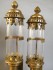#0079  Pair of Great Western Railway Carriage Lamps, circa 1970s  **Sold**  August 2018