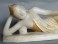 #1668  Large Marble Burmese Reclining Buddha, 19th Century