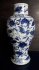 #1620 Blue & White Chinese Export Vase, late 19th/20th Century  **Sold 2022****