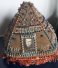 #1837 Rare Boer War Pyramid Shaped Pincushion, circa 1899-1902