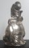 #1839 Solid Silver Paperweight from Japan, Late 19th / Early 20th Century
